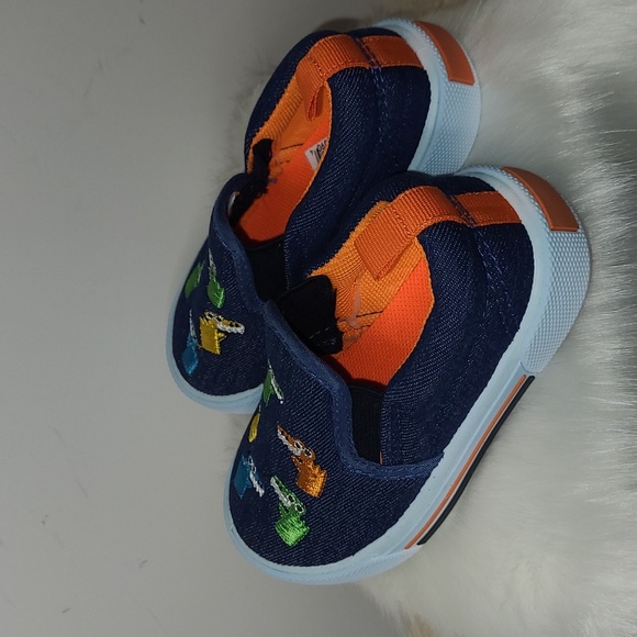 PAPOS Kids Toddler Slip-On Sneakers with Embroidery Gators NWT Size 5 - Picture 5 of 10